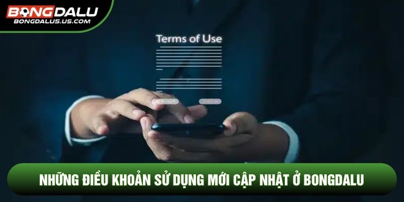 Những điều khoản sử dụng mới cập nhật ở Bongdalu